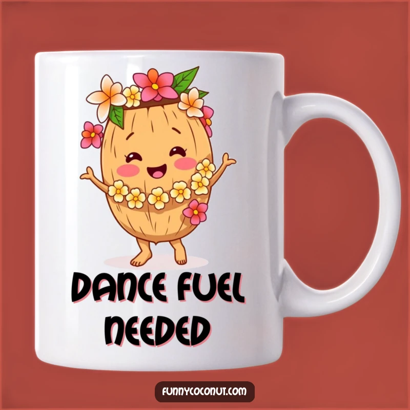 Funny Coconut Dancer Mug: Silly & Festive Gift for Party Lovers
