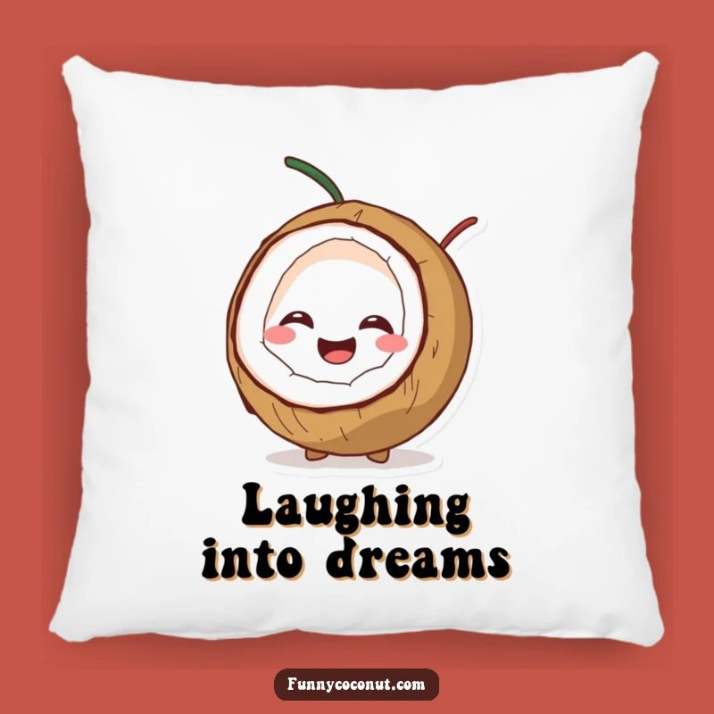 Funny Giggling Coconut Pillow: Snuggle Up with Laughter as a Cozy Funny Gift