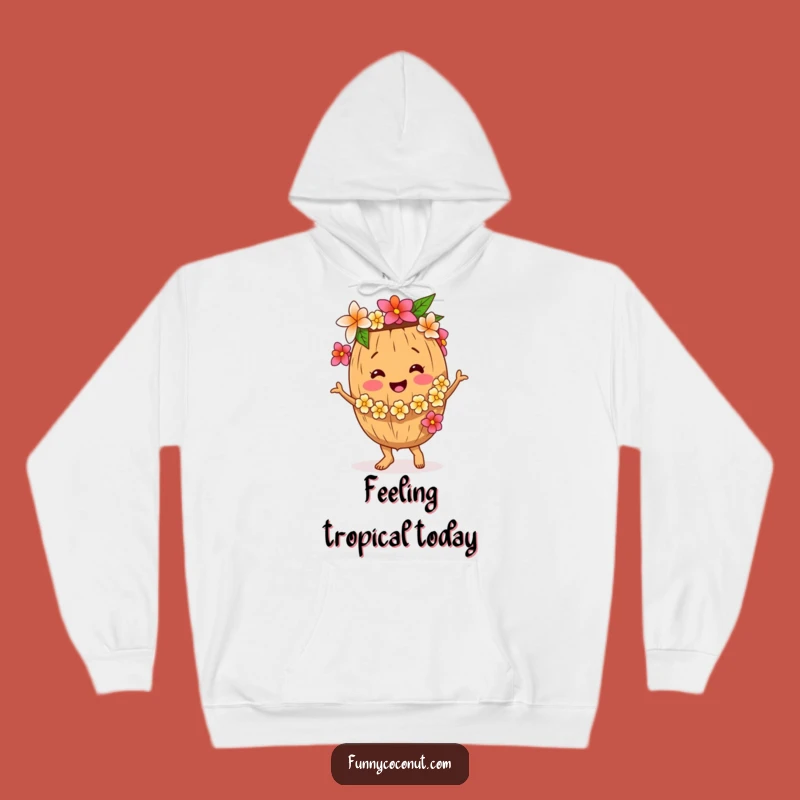 Cozy Funny Coconut Dancer Hoodie: Warm Vibes for Festive Fun