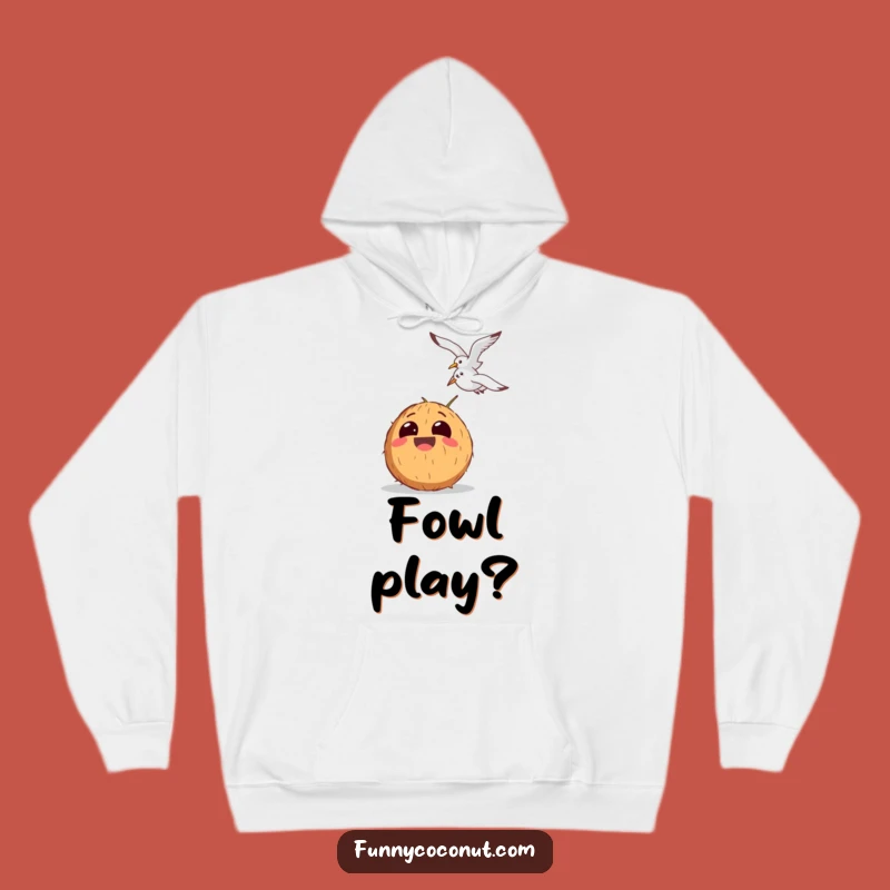 Funny Coconut Hoodie: Cozy Laughing Sweatshirt for Giggles Galore