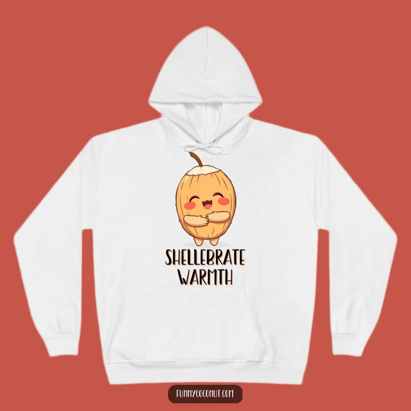 Funny Coconut Hug Hoodie: Stay Cozy with Tropical Vibes as a Warm Funny Gift