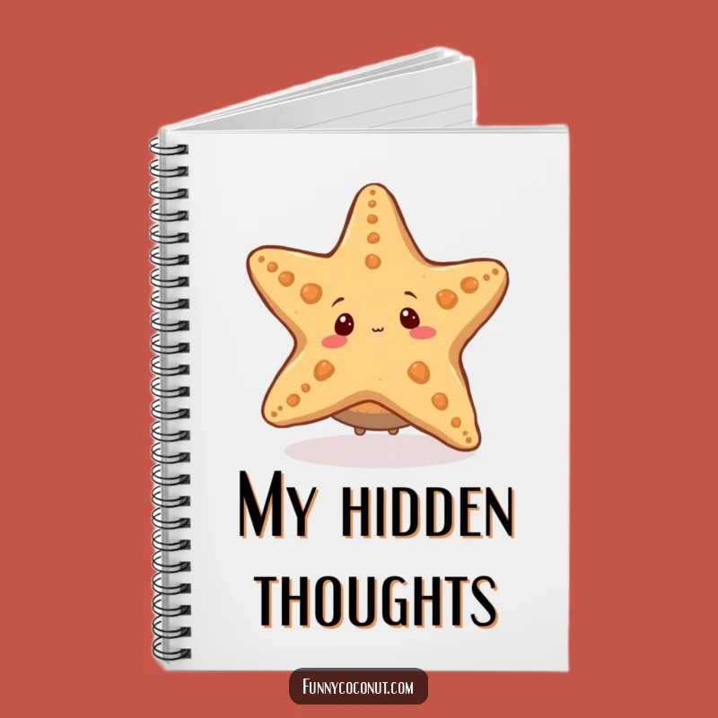 Funny Coconut Starfish Notebook: Ocean Journal for Aquatic Adventures