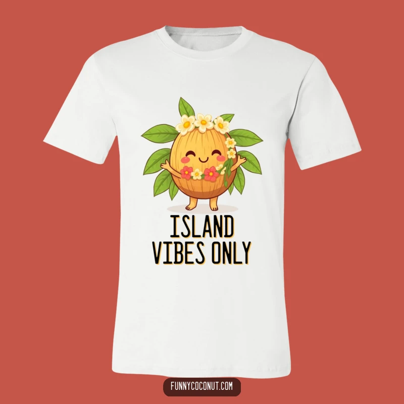 Funny Hula Coconut T-Shirt, Tropical Dance Party, Hilarious Gift for Fun Lovers