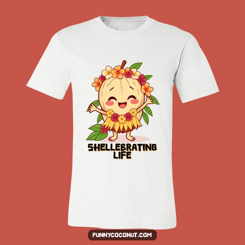 Funny Coconut T-Shirt: Hula Dance Fun, Ideal Funny Gift for Vacation Mode