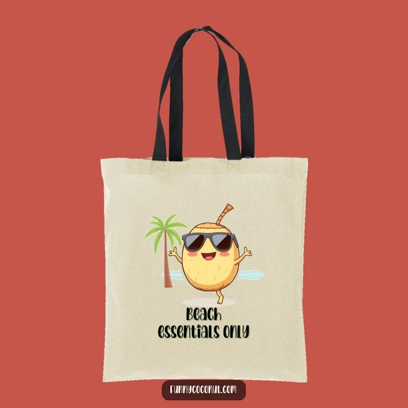 Funny Dancing Coconut Tote Bag: Carry Your Fun Beach Essentials Gift